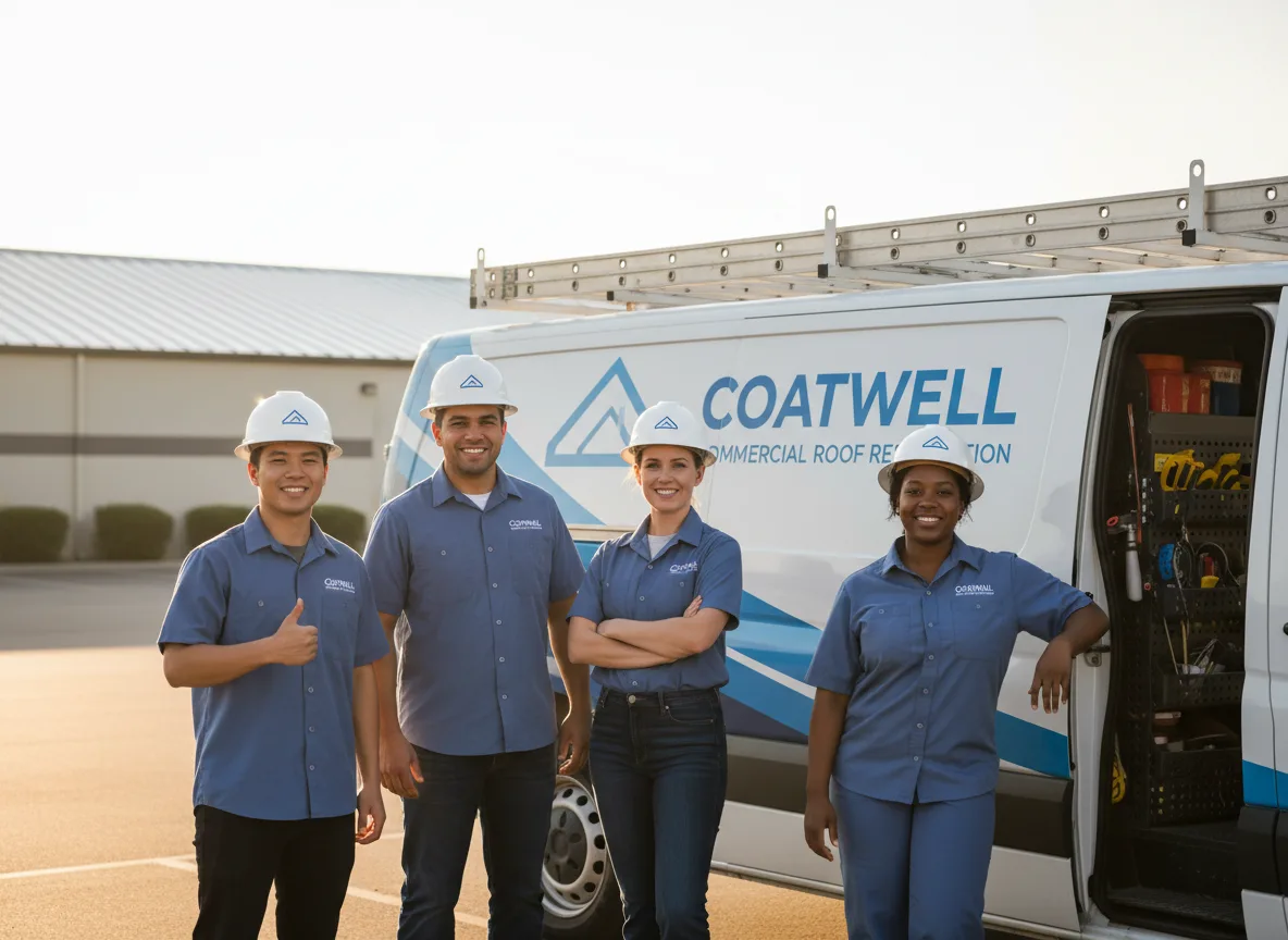 Commercial roof coating company in Burlington, WY